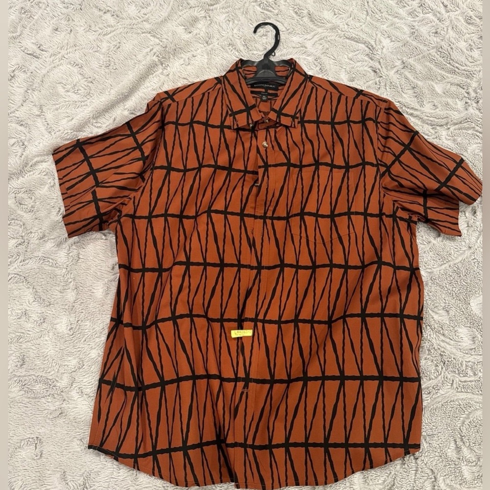 Slim fit xl banana republic 

100% cotton